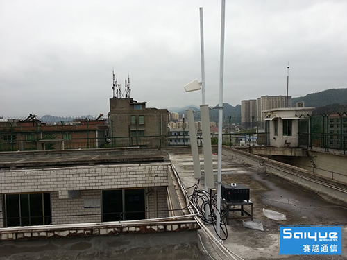  赤壁某看守所大功率手机信号屏蔽器（白噪声）案例